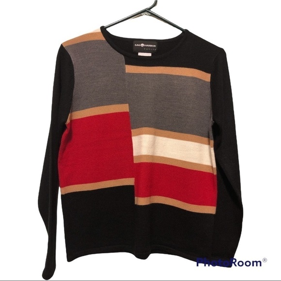 Sag Harbor pullover sweater size MP - Picture 1 of 3